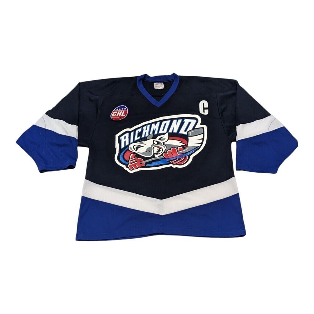Richmond Riverdogs Projoy Jersey Small‎ Captain Ashby CHL